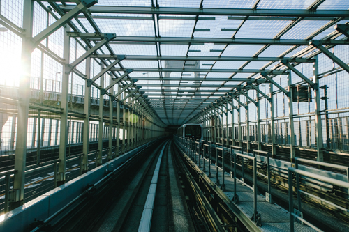 レインボーブリッジを渡る