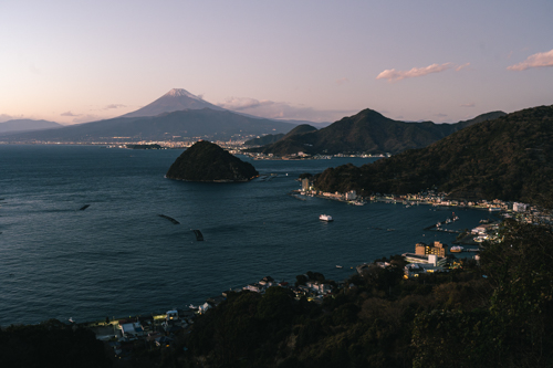 内浦の暮れ